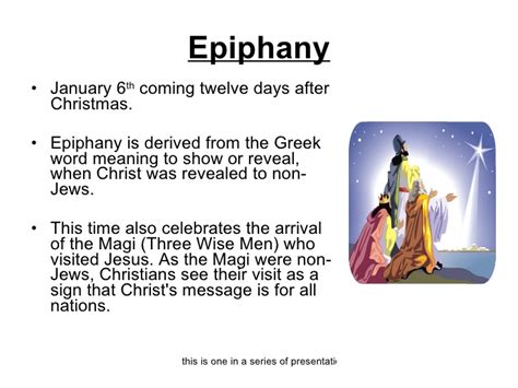 what does epiphanies mean.